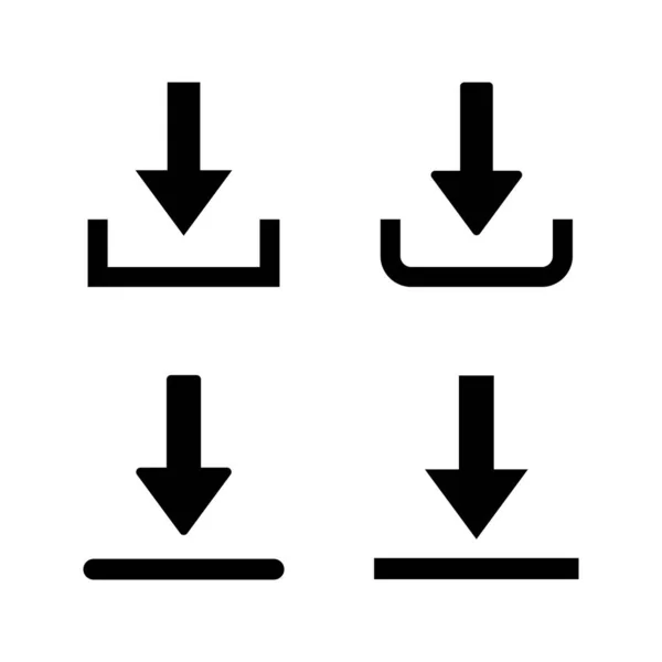 Download Icon Vector Download Sign Symbol — Stock Vector