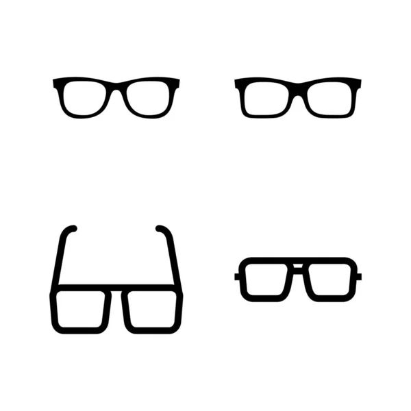 Icono Gafas Vector Signo Símbolo Gafas — Vector de stock