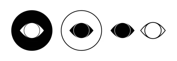 Eye Icon Vector Web Mobile App Eye Sign Symbol Look — Image vectorielle