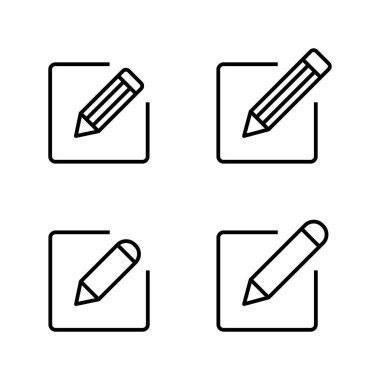 Simge vektörünü düzenle. Belge imza ve sembolünü düzenle. Metin simgesini düzenle. Kalem. kaydolun