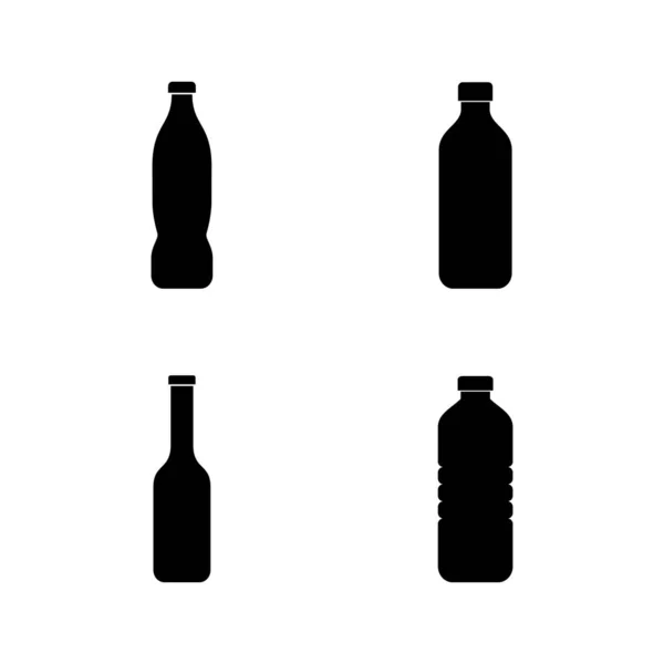 ボトルのアイコンベクトル ボトルのサインとシンボル — ストックベクタ