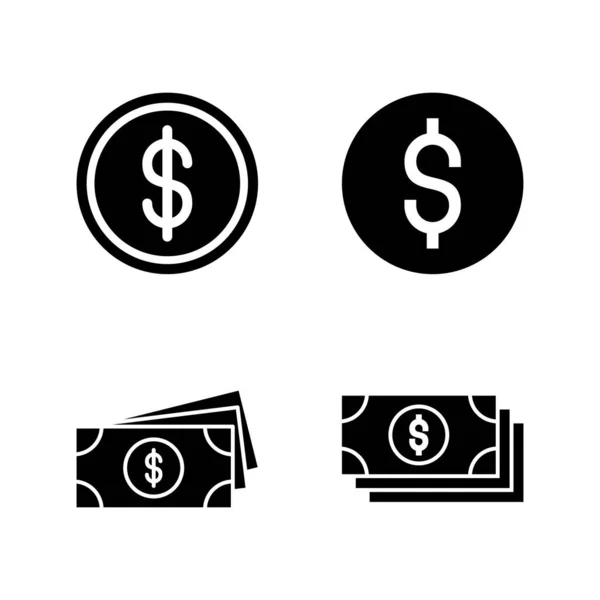 Εικονίδιο Χρημάτων Διάνυσμα Σημάδι Και Σύμβολο Χρημάτων — Διανυσματικό Αρχείο