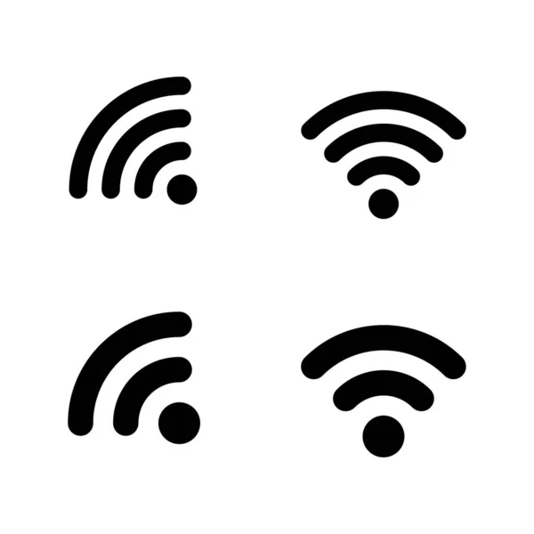 Wifi Icon Vektor Signalzeichen Und Symbol Funkikone — Stockvektor