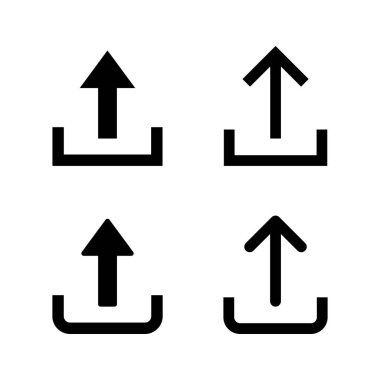 Simge vektörünü yükle. veri işareti ve sembolü yükle