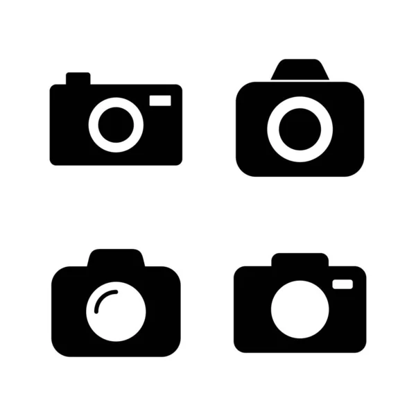 카메라 아이콘 카메라 사진의 아이콘 — 스톡 벡터