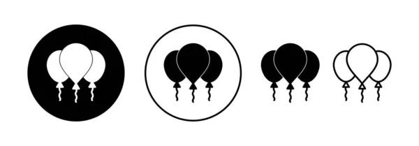 Ballon Icon Vektor Für Web Und Mobile App Luftballonschild Und — Stockvektor