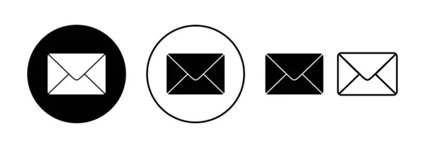 Mail Icoon Vector Voor Web Mobiele App Mail Teken Symbool — Stockvector
