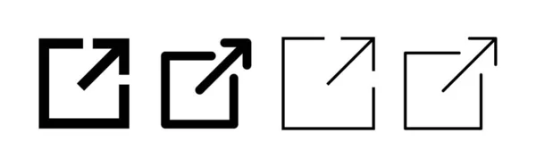 Εξωτερικό Διάνυσμα Εικονιδίου Σύνδεσης Σύμβολο Και Σύμβολο Συνδέσμου Σύμβολο Υπερσυνδέσμου — Διανυσματικό Αρχείο