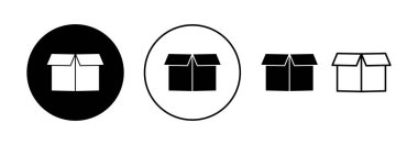 Box icon vector for web and mobile app. box sign and symbol, parcel, package