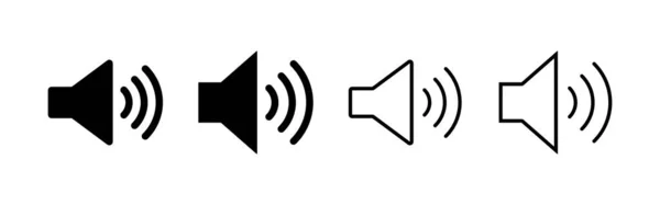 Διάνυσμα Εικονιδίου Ομιλητή Σύμβολο Όγκου Και Σύμβολο Εικονίδιο Μεγαφώνου Ηχητικό — Διανυσματικό Αρχείο