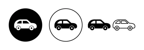 Car Icon Vector Web Mobile App Car Sign Symbol Small — Stockvector