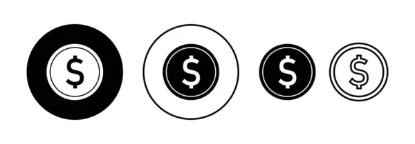 Εικονίδιο Χρήματα Διάνυσμα Για Web Και Mobile App Σημάδι Και — Διανυσματικό Αρχείο