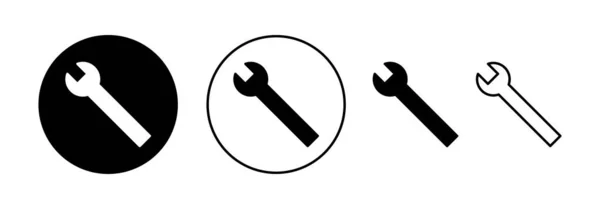 Вектор Значка Гайкового Ключа Веб Мобільного Додатку Значок Ремонту Значок — стоковий вектор