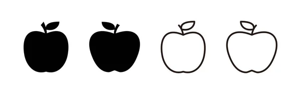 Διανυσματική Εικόνα Apple Σήμα Apple Και Σύμβολα Για Σχεδιασμό Ιστοσελίδων — Διανυσματικό Αρχείο