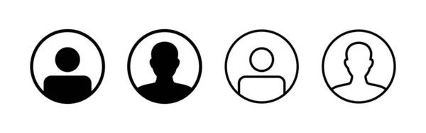Benutzersymbolvektor Personenzeichen Und Symbol Menschen Ikone — Stockvektor