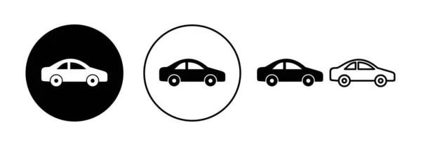 Car Icon Vector Web Mobile App Car Sign Symbol Small — Stockvector