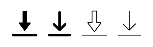 Скачать вектор значков. Скачать знак и символ