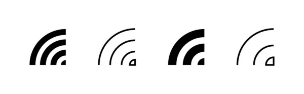 Wifiアイコンベクトル 信号と記号だ ワイヤレスアイコン — ストックベクタ