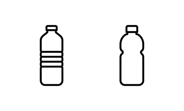 ボトルのアイコンベクトル ボトルのサインとシンボル — ストックベクタ