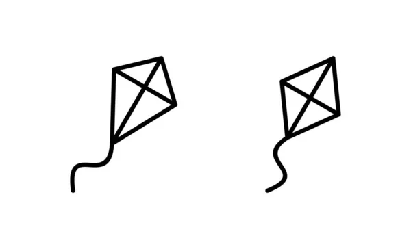 Drachensymbolvektor Drachenzeichen Und Symbol — Stockvektor