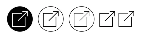 Спільний Набір Піктограм Веб Мобільних Додатків Спільний Знак Символ — стоковий вектор