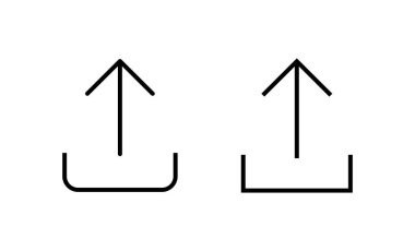 Simge vektörünü yükle. veri işareti ve sembolü yükle