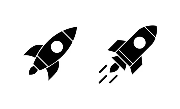 Vektor Ikony Rakety Spouštěcí Znak Symbol Ikona Raketometu — Stockový vektor