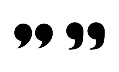 Simge vektöründen alıntı. Tırnak işareti ve sembol