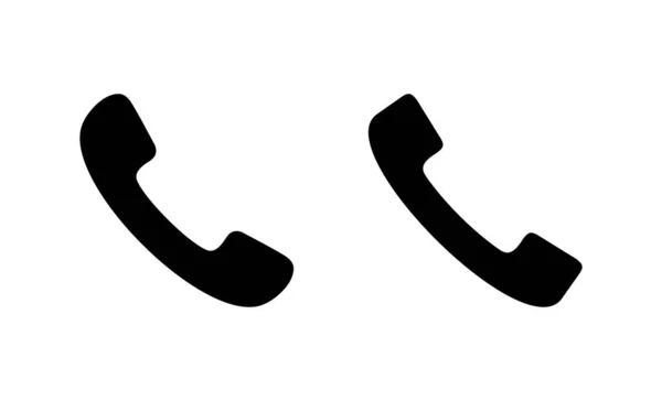 Vektor Ikony Volání Telefonní Znak Symbol Ikona Telefonu Kontaktujte Nás — Stockový vektor