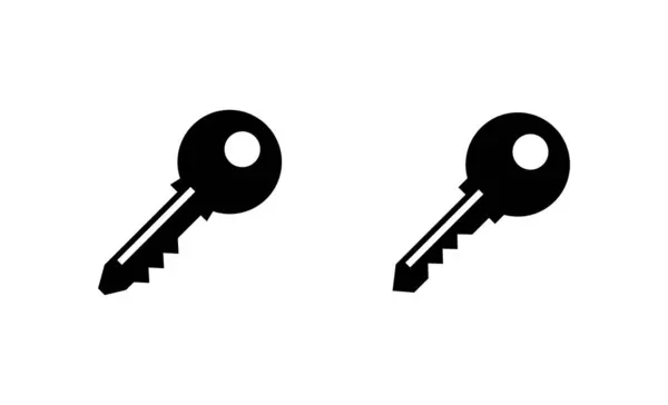 Vektor Ikony Klíče Značka Symbol Klíče — Stockový vektor
