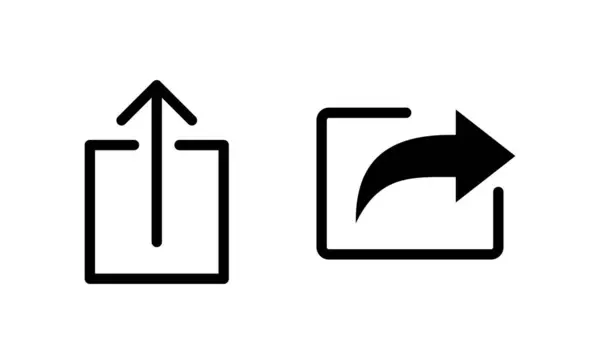 Symbolvektor Teilen Zeichen Und Symbol Teilen — Stockvektor