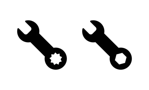 Вектор Иконки Ключа Ref Знак Инструмента Символ — стоковый вектор