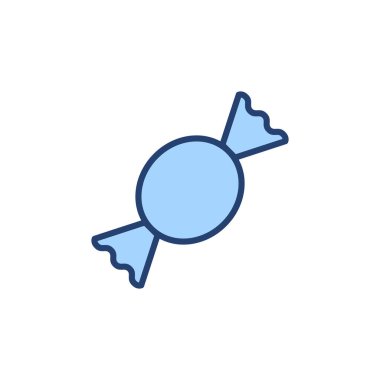 Şeker ikonu vektörü. Şeker işareti ve sembol.