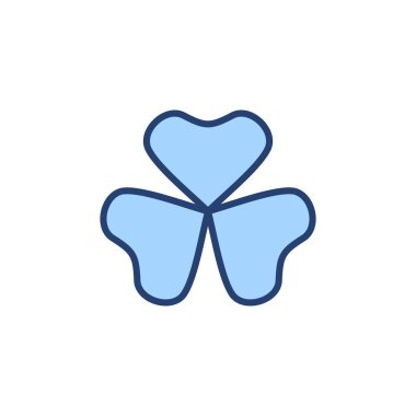 Yonca simgesi vektörü. Yonca işareti ve sembol. dört yapraklı yonca simgesi.