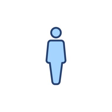 Erkek simgesi vektörü. Erkek işareti ve sembol. insan sembolü