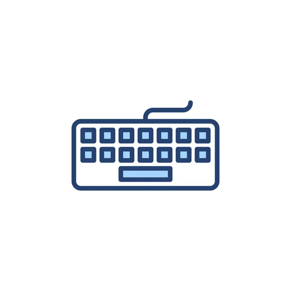 Tastatursymbolvektor Tastaturzeichen Und Symbol — Stockvektor