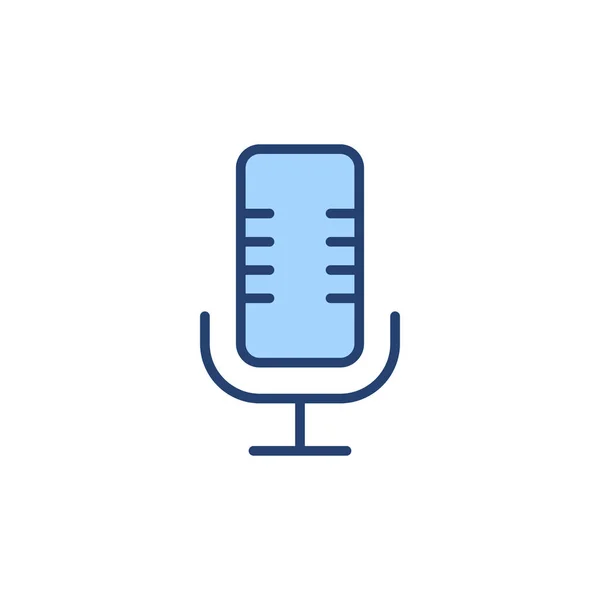 Vektor Ikony Mikrofonu Znak Symbol Karaoke — Stockový vektor