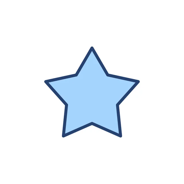 Sternsymbolvektor Rating Zeichen Und Symbol Lieblingsstar Ikone — Stockvektor