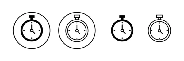 stock vector Stopwatch icon vector. Timer sign and symbol. Countdown icon. Period of time