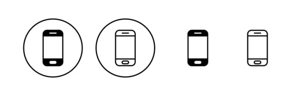 Vecteur Icône Téléphone Indicatif Appel Symbole Symbole Téléphone — Image vectorielle