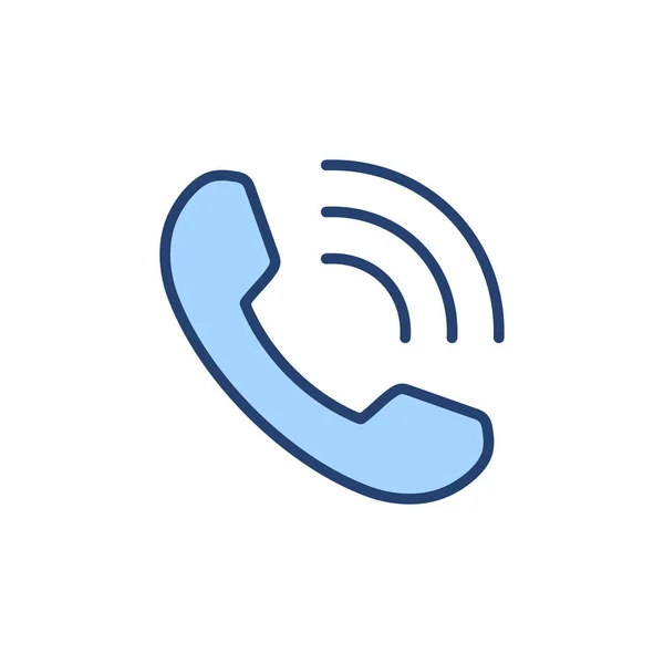 Call Icon Vector Telephone Sign Symbol Phone Icon Contact — Stock Vector