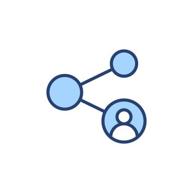 Simge vektörünü paylaş. İşaret ve sembol paylaşımı