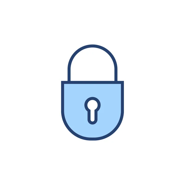 Lock Icon Vector Padlock Sign Symbol Encryption Icon Security Symbol — Stock Vector