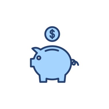 Banka simgesi vektörü. Banka işareti ve sembol, müze, üniversite