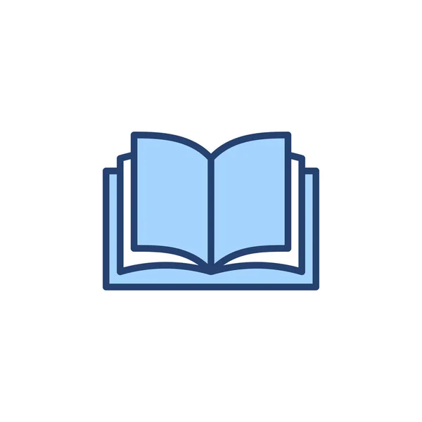 Icône Livre Vecteur Signe Symbole Livre Ouvert Icône Ebook — Image vectorielle