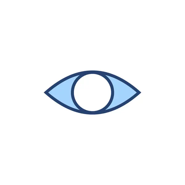 Ögonikon Vektor Ögonskylt Och Symbol Titta Och Vision Ikonen — Stock vektor