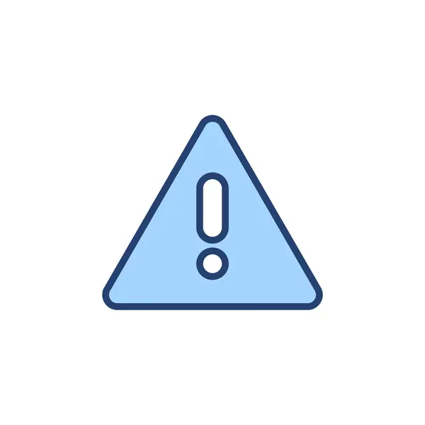 Vecteur Icône Danger Exclamation Signe Attention Symbole Signe Attention — Image vectorielle