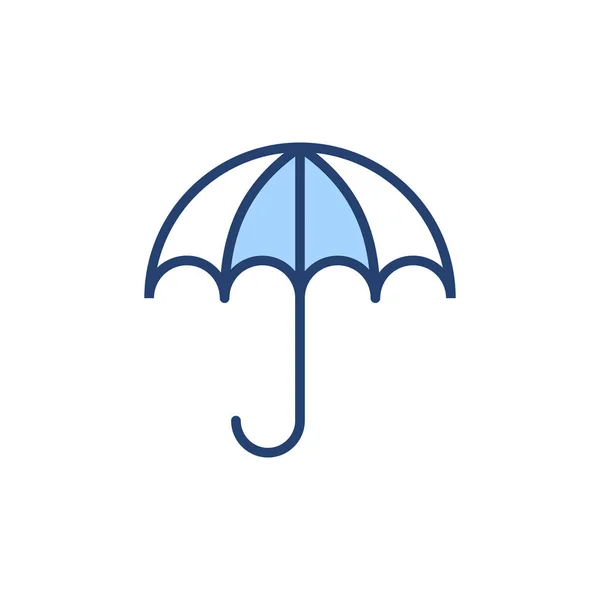 Umbrella Icon Vector Umbrella Sign Symbol — Stock Vector