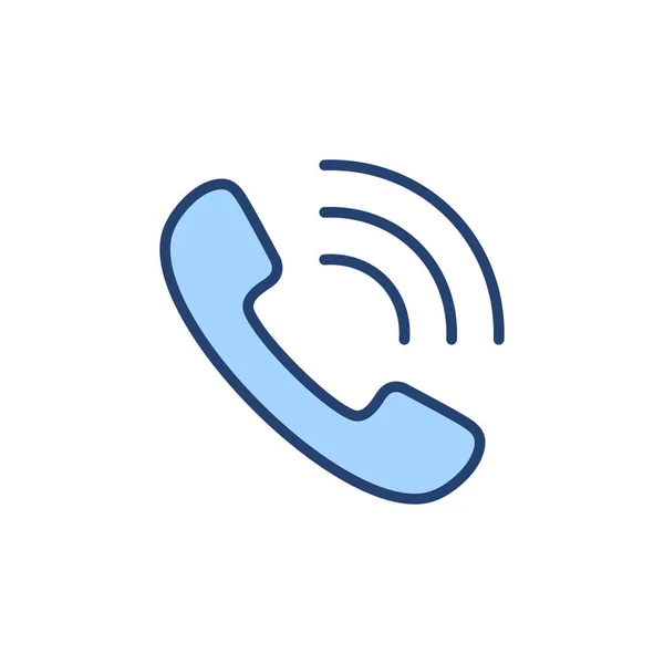 Вызовите Вектор Значков Телефонный Знак Символ Значок Телефона Свяжитесь Нами — стоковый вектор