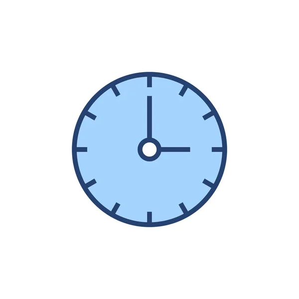 Вектор Піктограми Годинника Знак Часу Символ Значок Годинника — стоковий вектор